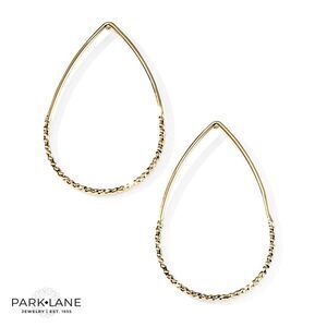 Park Lane | “Almond” Earrings | Gold
